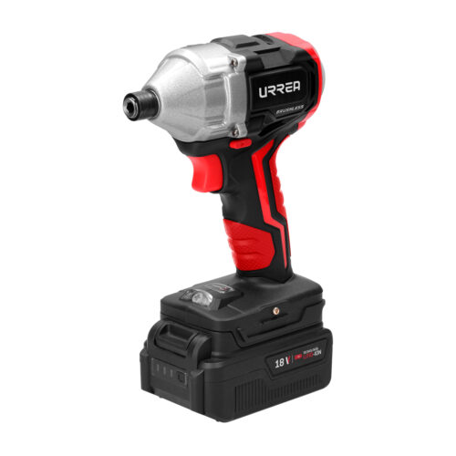Atornillador de impacto 1/4″ a batería Litio-ion 18 V 20 Nm Urrea AI1018