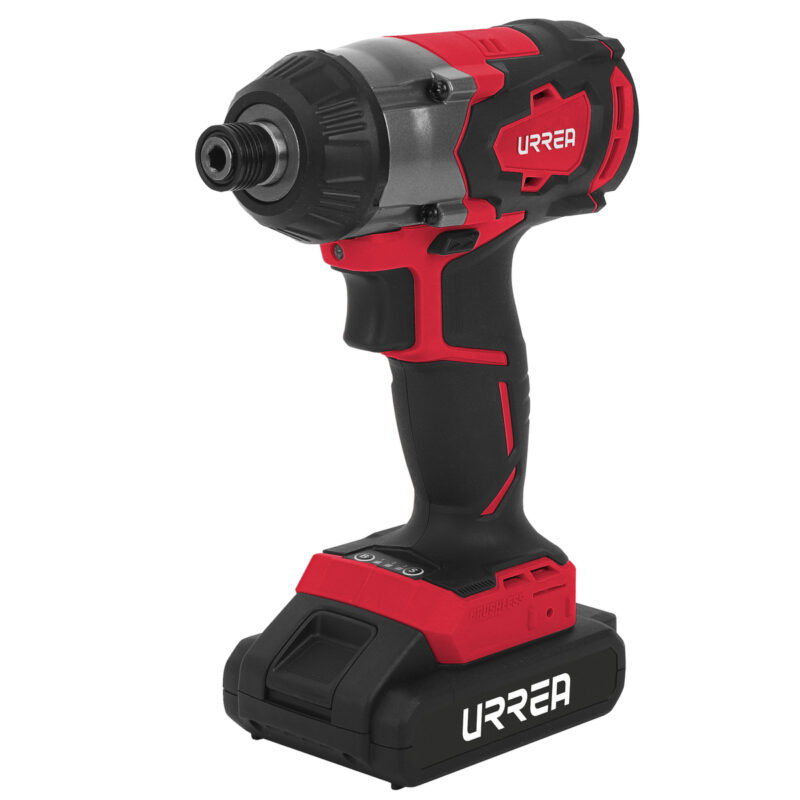 Atornillador de impacto 1/4″ a batería Litio-ion 20 V 280 Nm Urrea