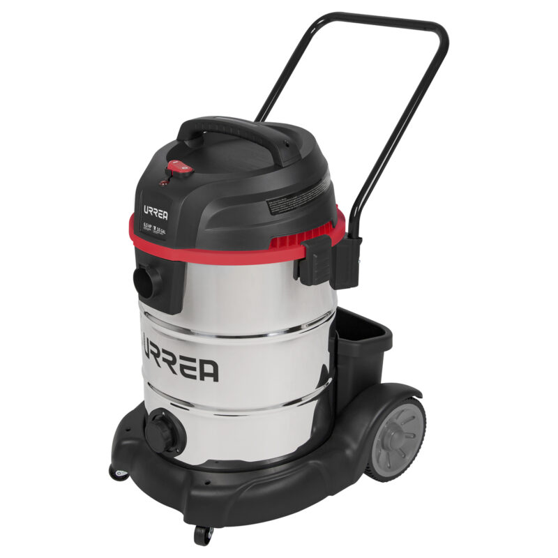 Aspiradora de acero inoxidable 16 galones, 6.5 HP Urrea AS816